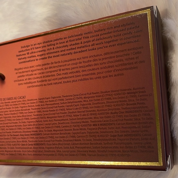 NWT Better Than Chocolate Cocoa-Infused Eye Shadow Palette by Too Faced - Picture 12 of 16